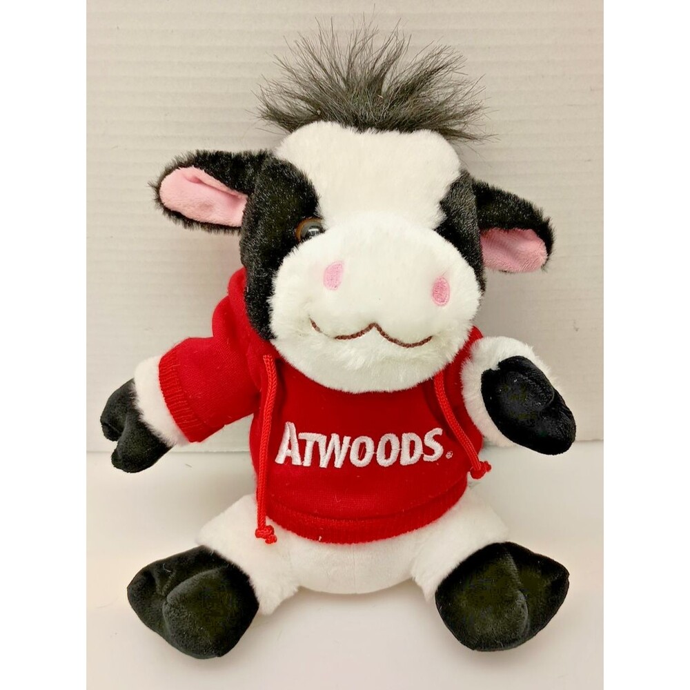 The Petting Zoo Plush Cow – Atwoods Farm Theme Black & White Stuffed Animal
